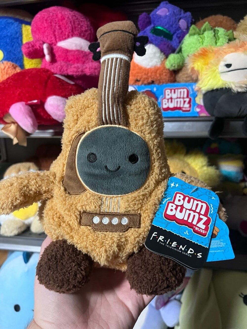 Bum Bumz Friends “Phoebe’s Guitar” Stuffie Plush Plushie NWT bumbumz